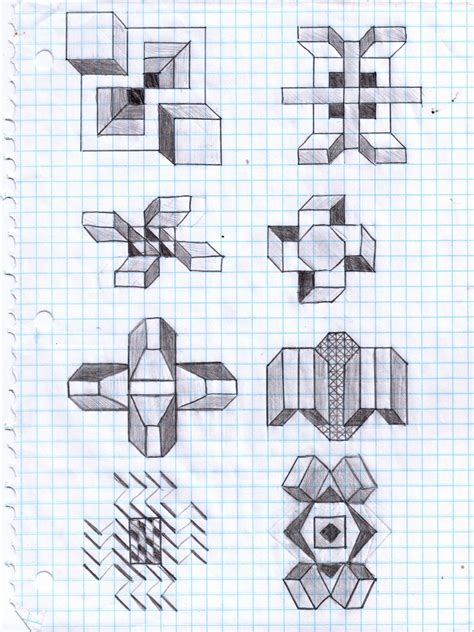 Graph paper uses in art