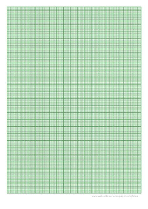 Graph Paper with Colorful Borders