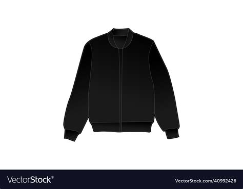 Graphic Bomber Jacket Template Example