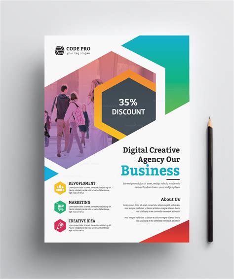 Graphic Design Flyer Template