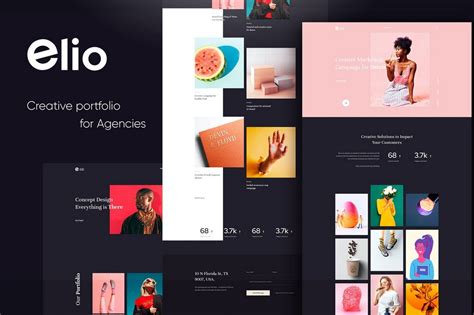 Graphic Design Portfolio Template Example 10