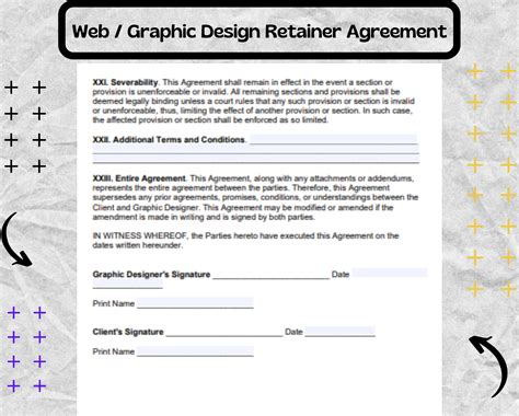 Graphic Design Retainer Agreement