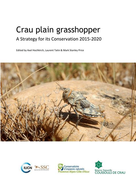 Grasshopper conservation