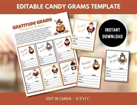 Gratitude Candy Gram