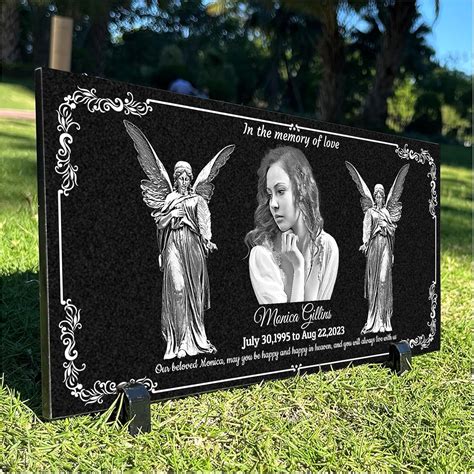 Grave personalization for a home grave