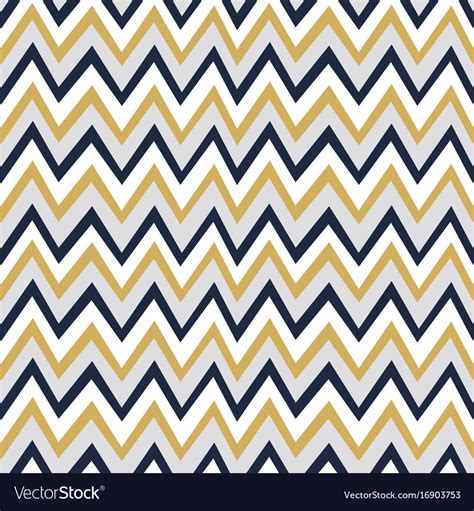 Gray and Navy Blue Chevrons