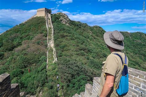 Hiking trail on the Great Wall of China