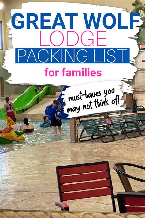 Great Wolf Lodge printable fun for kids