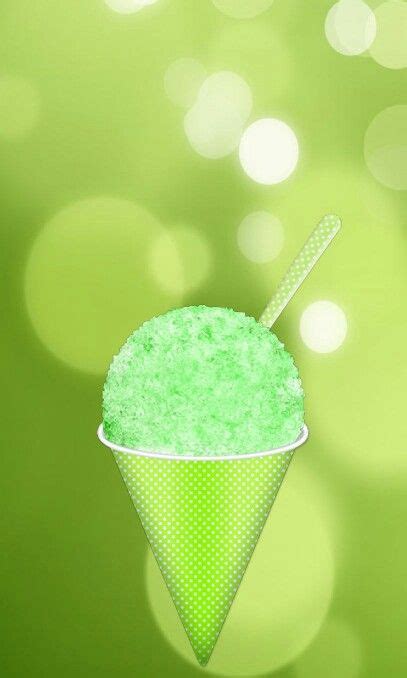 Green Apple Explosion Snow Cone