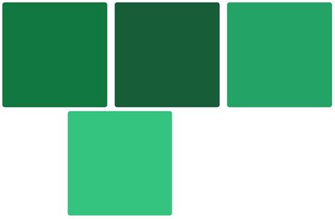 Green Excel Colors