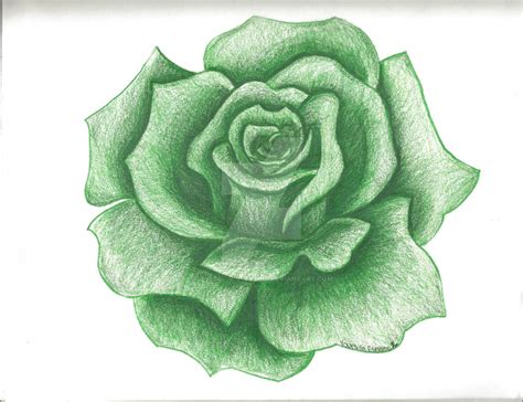 Green Rose Creation