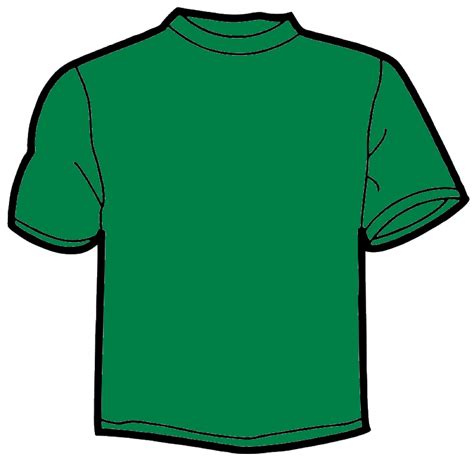 Green T-Shirt Template Design