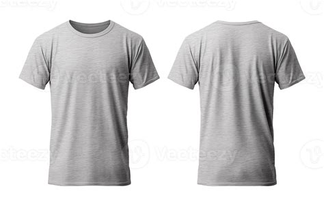 Grey T-Shirt Template Design 3