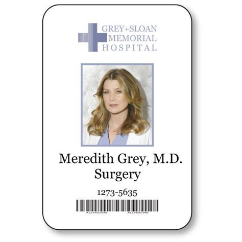 Grey's Anatomy Badge Template Gallery 1