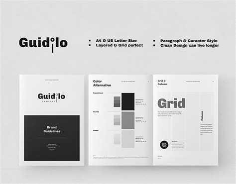 Grid-Based Behance Template