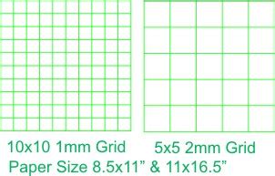 Large printable grid paper science engineering