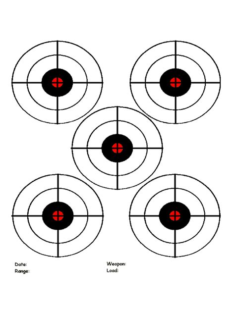 Grid target template