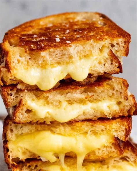 Grilled cheese sandwiches