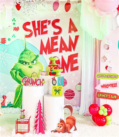 Grinch Birthday Party Ideas