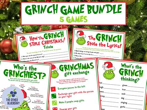 Grinch Christmas Games