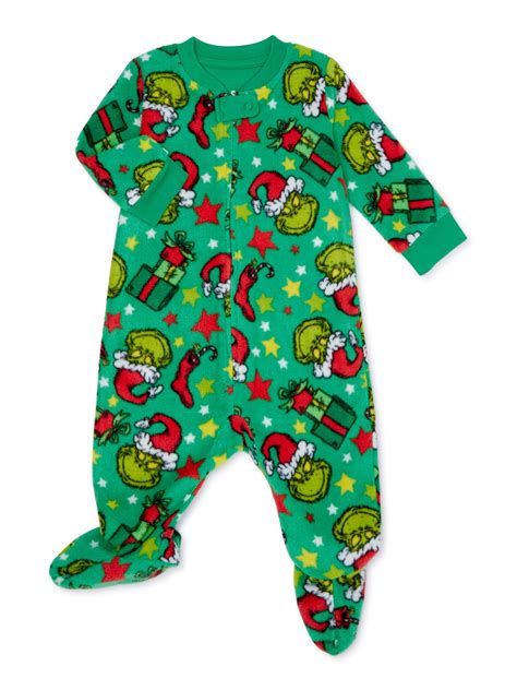 Grinch Christmas Pajamas for Babies