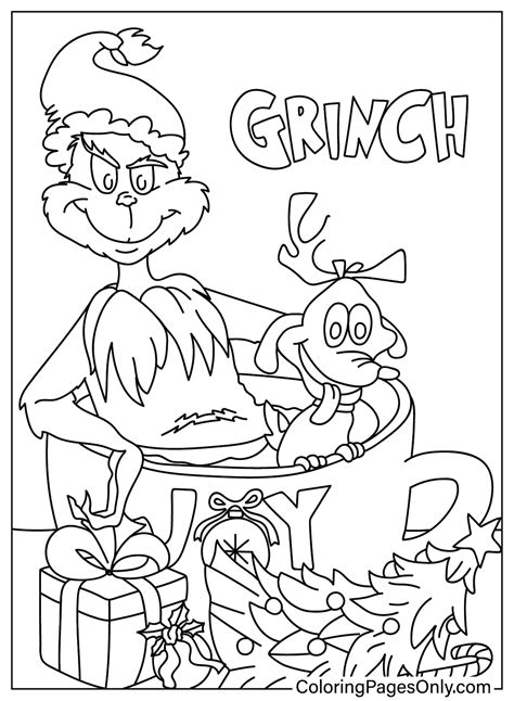 Grinch Coloring Pages