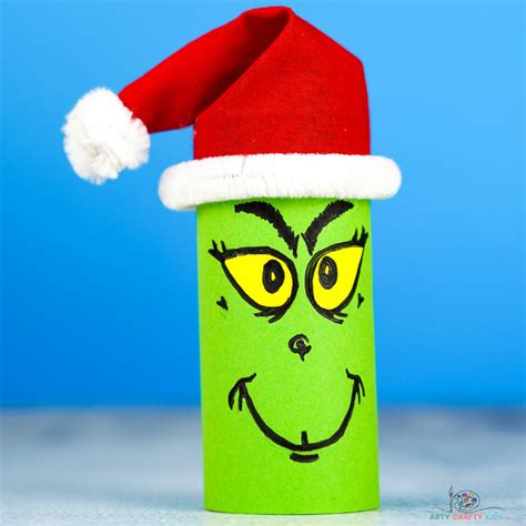 Grinch craft materials