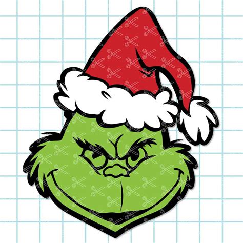 Grinch Face Template Gallery Image 1