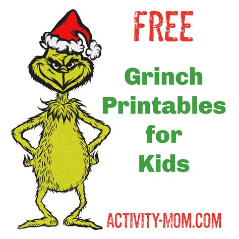 Grinch Free Printables Gallery 1