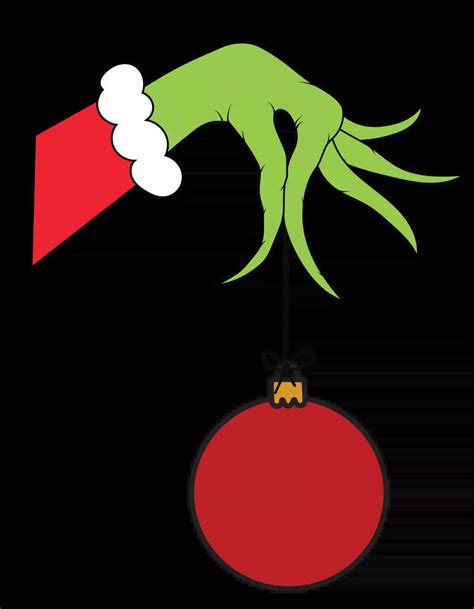 Grinch Hand Template Image 10