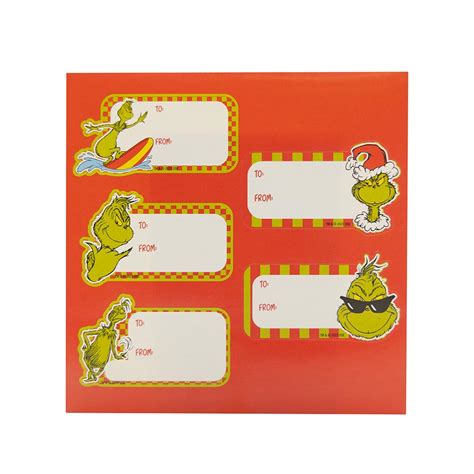 Grinch Labels Collection