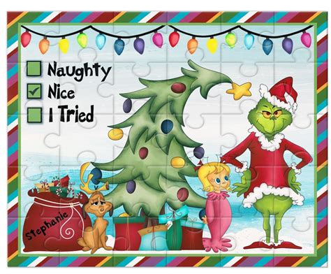 Grinch puzzles and games for kids