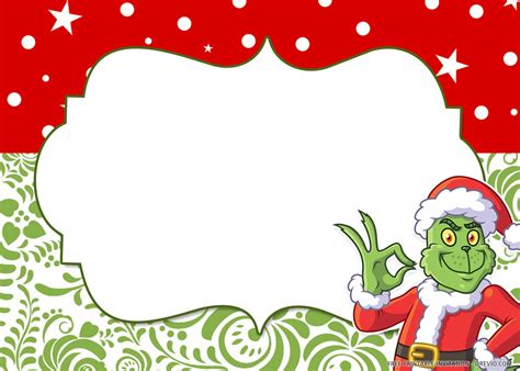 Grinch Template Design Gallery Image 2