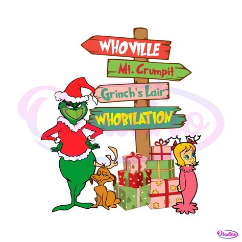 Grinch Whoville coloring page