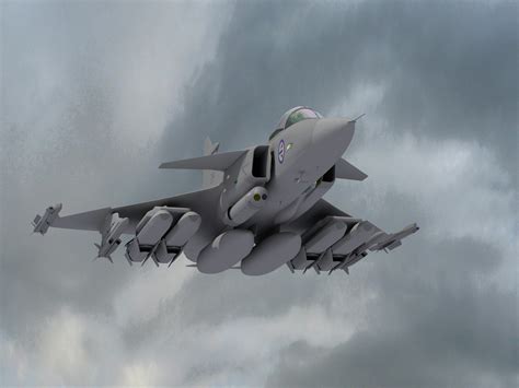 Gripen NG in Flight