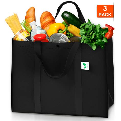 Grocery bag with food items