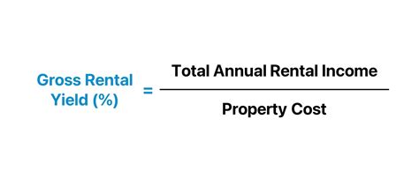 Gross Yield Formula