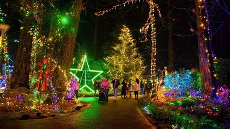 The Grotto's Christmas lights display