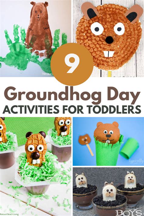 Educational activities for kids on Groundhog Day