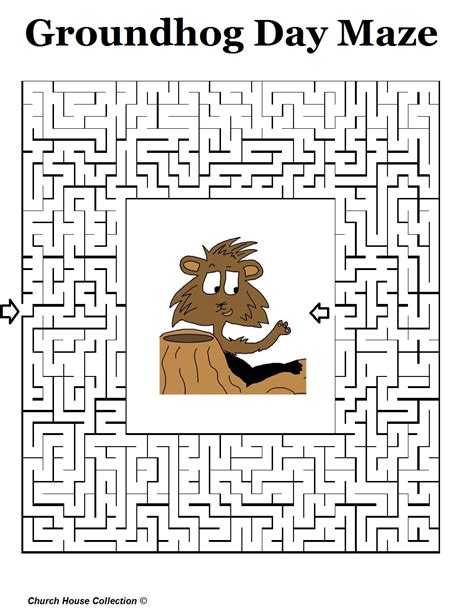 Groundhog Day Maze