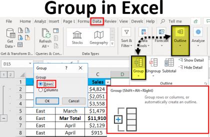 Grouping Text in Excel