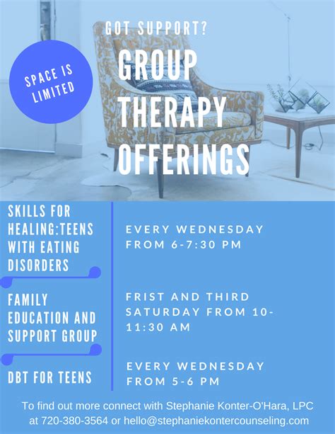 Group Therapy Flyer Design