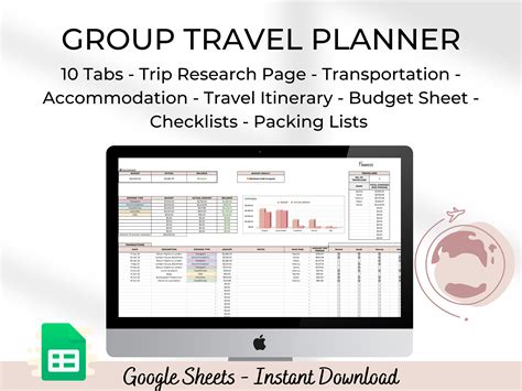 Group Travel Planner Template