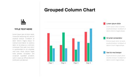 Grouped Column Chart Design