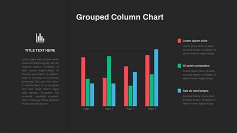 Grouped Column Chart Template