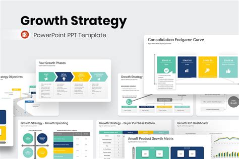 Growth Strategy PowerPoint Templates