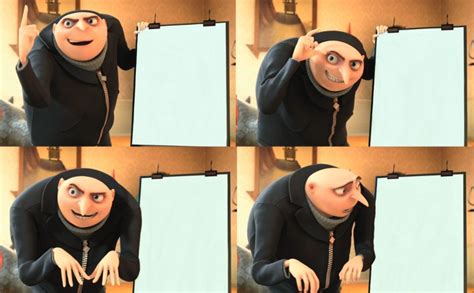 Gru Meme Template: Funny Meeting Moments