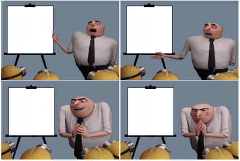 Gru Presentation Template Ideas: Funny Meeting Moments