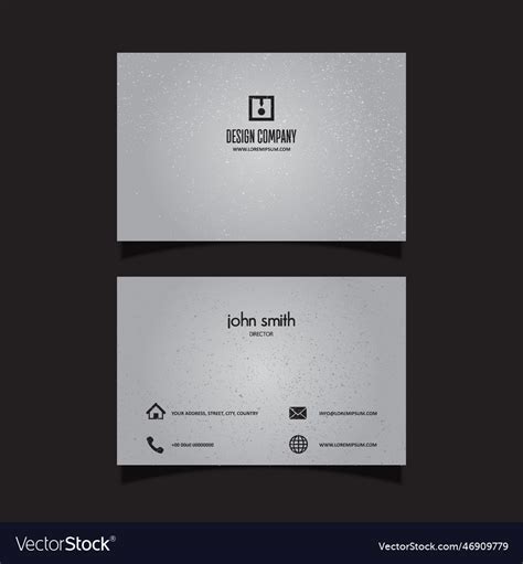 Grunge Business Card Design