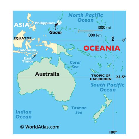 Guam Hawaii Map